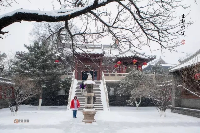 大同2018年的第一次與雪的邂逅，大同你太美了！