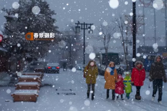 大同2018年的第一次與雪的邂逅，大同你太美了！