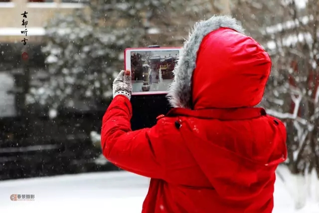 大同2018年的第一次與雪的邂逅，大同你太美了！