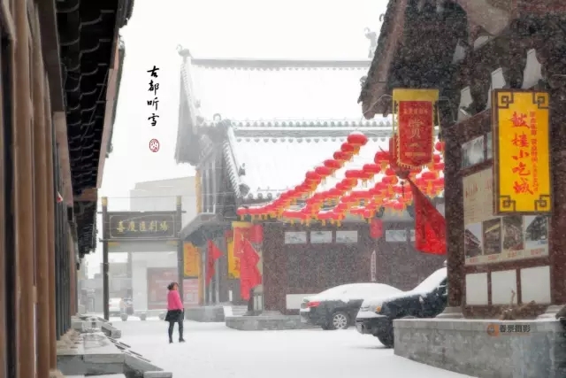 大同2018年的第一次與雪的邂逅，大同你太美了！