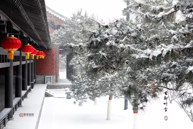 大同2018年的第一次與雪的邂逅，大同你太美了！