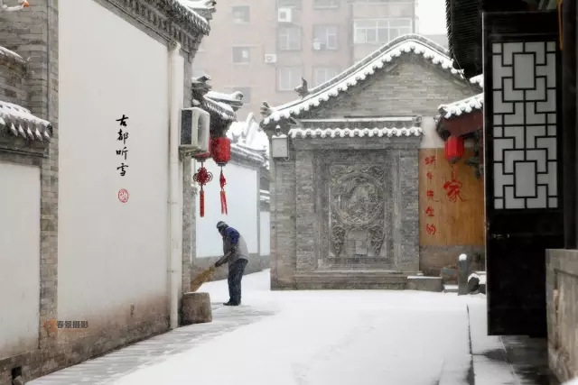 大同2018年的第一次與雪的邂逅，大同你太美了！